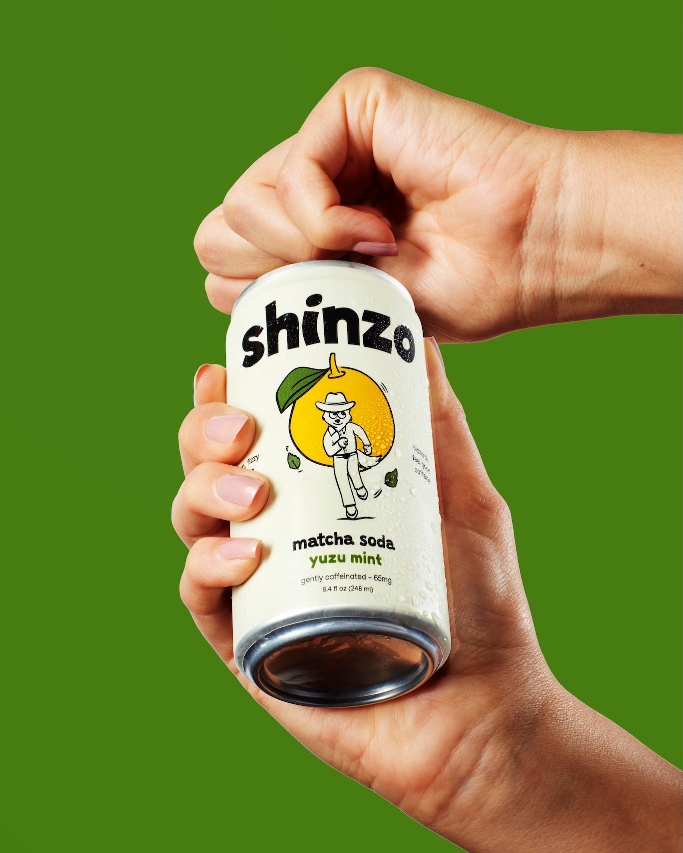Yuzu Mint Matcha Soda
